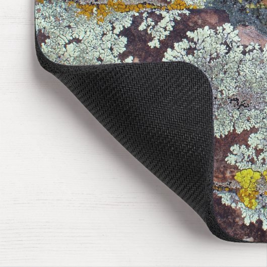 Flechten auf Felsen #4 Mousepad (Ecke)