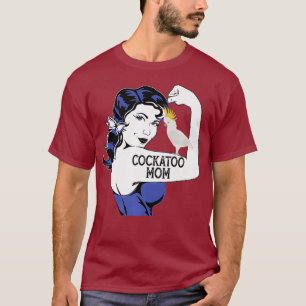 Flechten der Cockatoo-Mama Parakeet Pet Parrot Pre T-Shirt