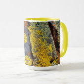 Flechtenbedeckte Felsen Tasse (VorderseiteRechts)