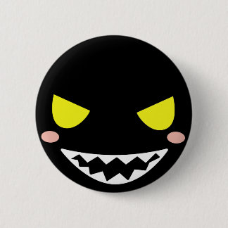 Fleck der schwarze Geist-Kopf Button