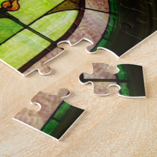 Fleck-Glasfenster Puzzle (Seite)