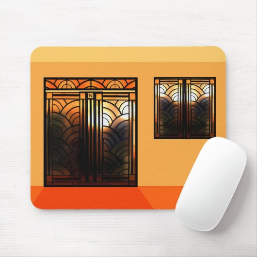 Fleck-Glaskunst-Deko Mousepad (Mit Mouse)