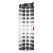 Fleck-kundenspezifische thermische Trommel Thermosbecher (Nach links gedreht)