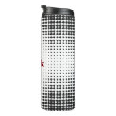 Fleck-kundenspezifische thermische Trommel Thermosbecher (Nach rechts gedreht)