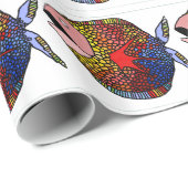 Fleck-Packpapier Geschenkpapier (Rolleneckpunkt)