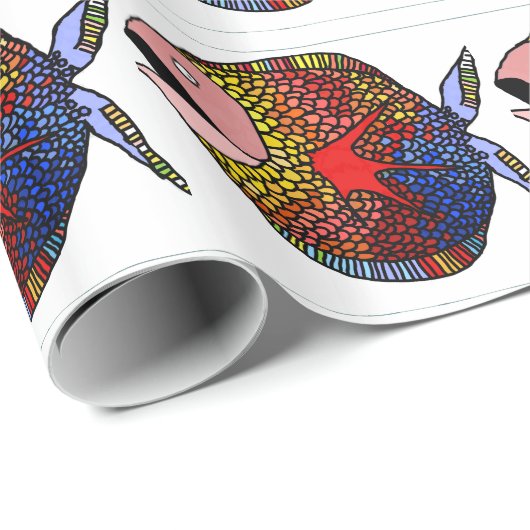 Fleck-Packpapier Geschenkpapier (Rolleneckpunkt)