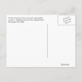 Flecken Ankündigungspostkarte (Rückseite)