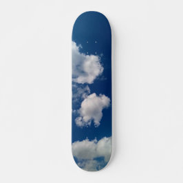 Flecken der weichen Wolke Skateboard