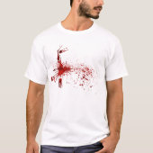 Flecken des Bluts T-Shirt (Vorderseite)