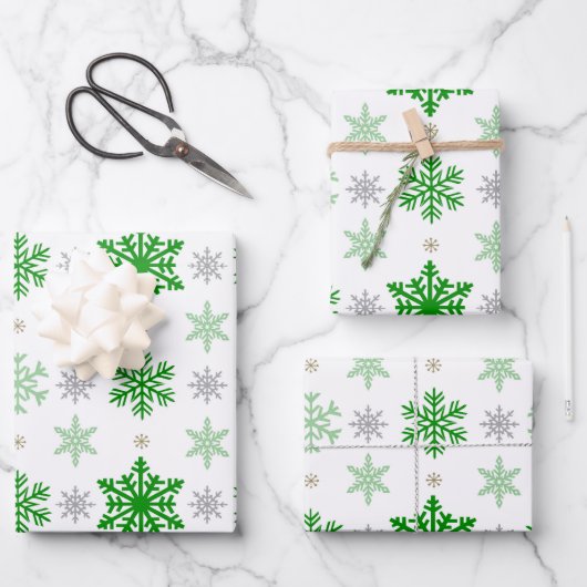 Flecken Geschenkpapier Set (Vorderseite)
