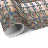 Flecken sfg sf sof grüne Barette der besonderen Geschenkpapier (Rolleneckpunkt)