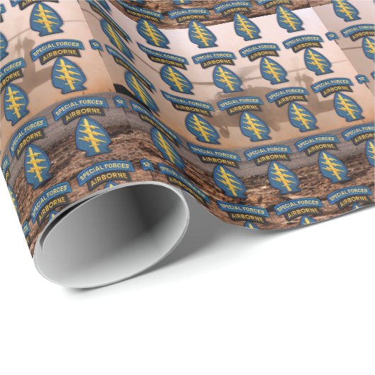 Flecken sfg sf sof grüne Barette der besonderen Geschenkpapier (Rolleneckpunkt)