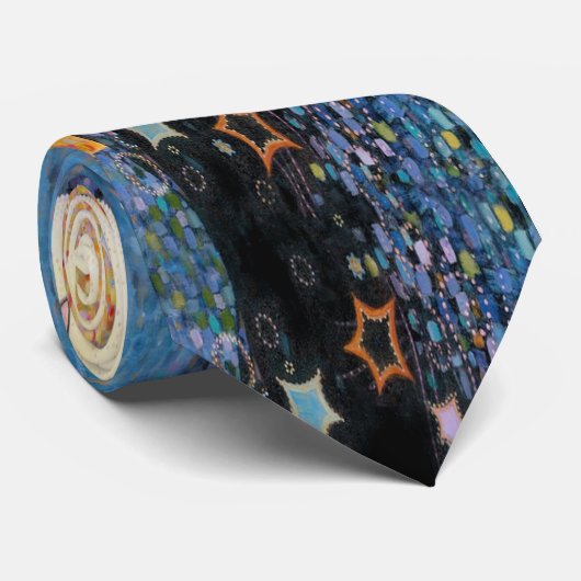 FLECKENCAT KRAWATTE (Gerollt)