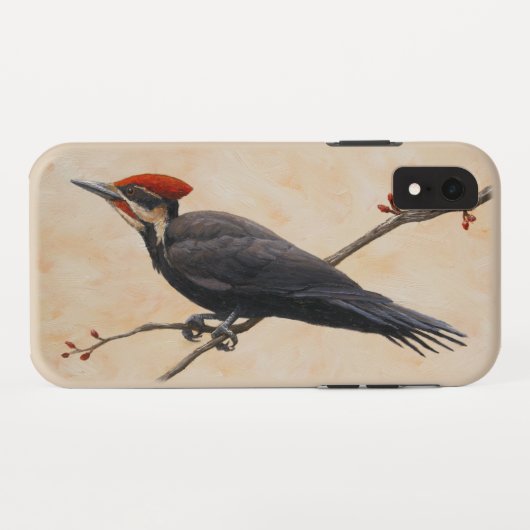 Fleckenspecht auf Baumzweig Case-Mate iPhone Hülle (Rückseite (Horizontal))