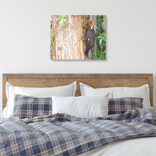 Fleckenspecht auf der Leinwand (Insitu (Schlafzimmer))