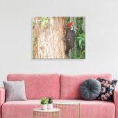 Fleckenspecht auf der Leinwand (Insitu (Wohnzimmer))