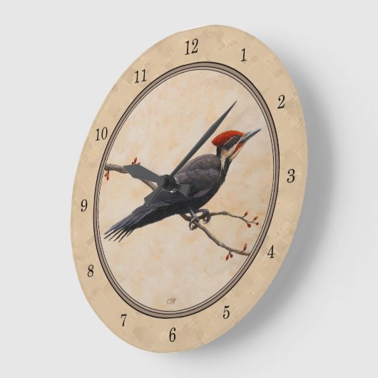 Fleckenspecht Große Wanduhr (Winkel)