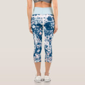 Fleckfuss Capri Leggings (Rückseite)