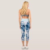Fleckfuss Capri Leggings (Rückseite)