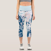 Fleckfuss Capri Leggings (Vorderseite)