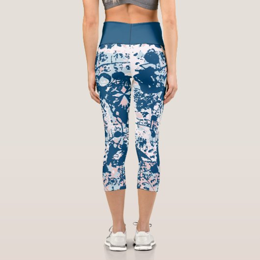 Fleckfuss Capri Leggings (Rückseite)