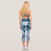 Fleckfuss Capri Leggings (Rückseite)