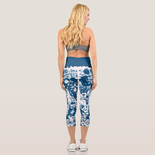 Fleckfuss Capri Leggings (Rückseite)