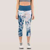 Fleckfuss Capri Leggings (Vorderseite)