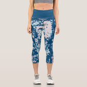 Fleckfuss Capri Leggings (Vorderseite)