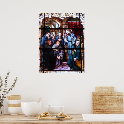 Fleckglas Poster (Küche)