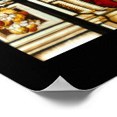 Fleckglas Poster (Ecke)