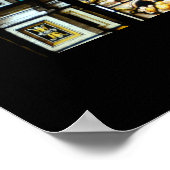 Fleckglas Poster (Ecke)