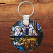 Fleckglas Schlüsselanhänger (Vorderseite)