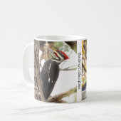 Fleckige Woodpecker-Tasse von BirdingCollectibles Kaffeetasse (Vorderseite Links)