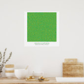 Fleckkonturen Poster (Küche)