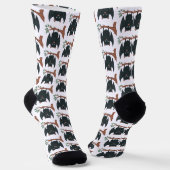 Fledermaus an der Wand Socken (Gewinkelt)