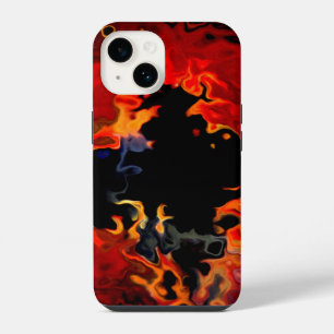 Fledermaus auf Feuer Cool Tier iPhone Hülle