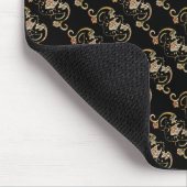 Fledermaus chinesisches Symbol Gel-Mauspad Mousepad (Ecke)