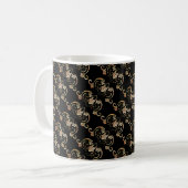 Fledermaus chinesisches Symbol Kaffeetasse (Vorderseite Links)
