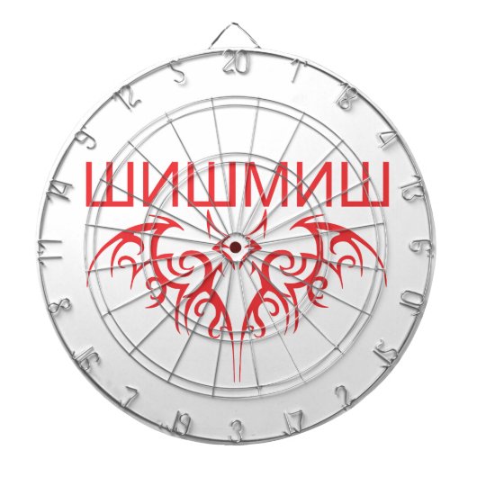 Fledermaus Dartscheibe (vorne)