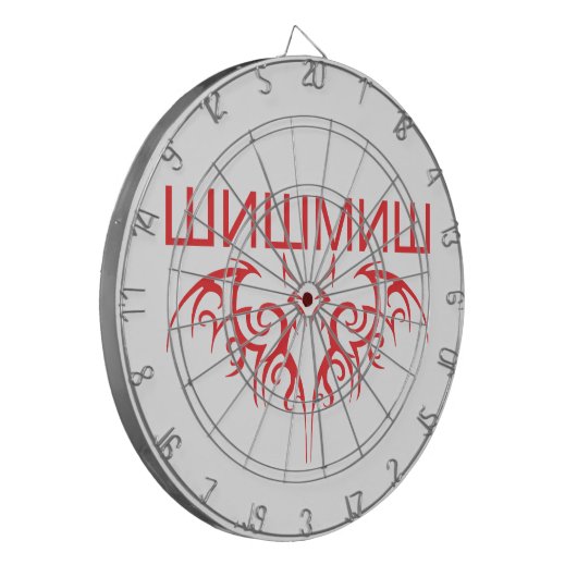 Fledermaus Dartscheibe (Vorderseite Links)