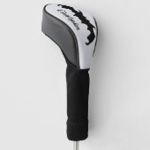Fledermaus-Design Golf Headcover (angewinkelt)