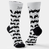 Fledermaus-Design Socken (Gewinkelt)