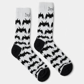 Fledermaus-Design Socken (Rechts)