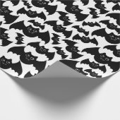 Fledermaus, Fledermaus Geschenkpapier (Ecke)
