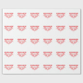 Fledermaus Geschenkpapier (Flach)