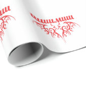 Fledermaus Geschenkpapier (Rolleneckpunkt)