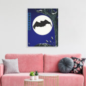 Fledermaus Glück  Leinwanddruck (Insitu (Wohnzimmer))