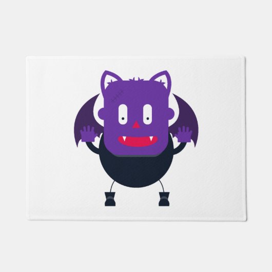 Fledermaus halloween fußmatte (Vorderseite)