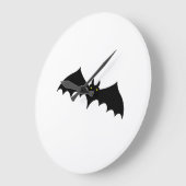 Fledermaus halloween große wanduhr (Winkel)